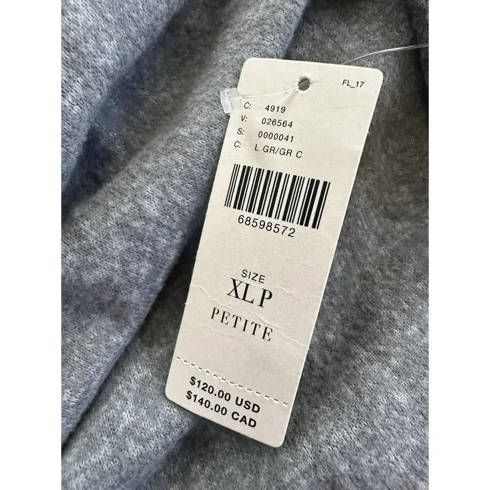 Daily Practice Anthropologie XL Petite Arabella Drapey Cowl Neck Maxi Dress NWT - Picture 7 of 9